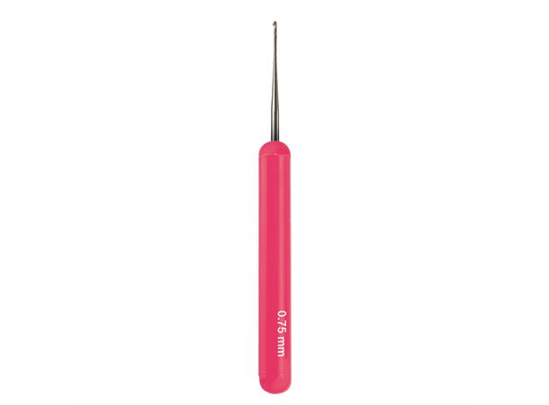 Stripenål 0,75mm rosa skaft 