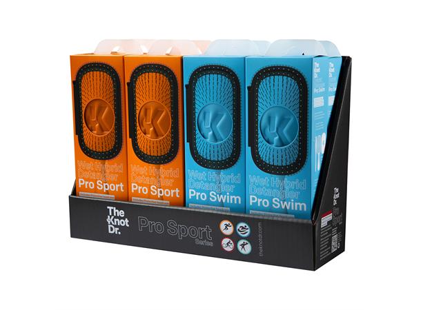 KnotDr Børstesett Pro Swim og Pro Sport 8stk 