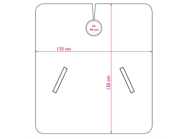Kappe Barn EASY RIDER 135x125cm 