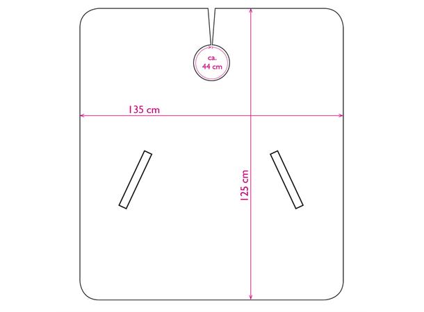 Kappe Barn EASY RIDER 135x125cm