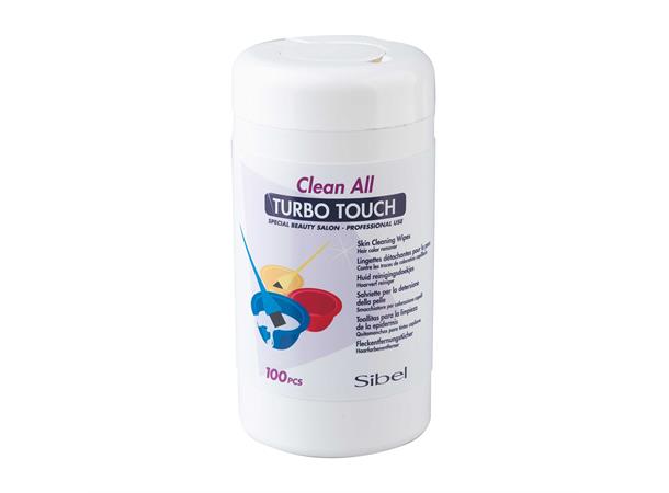 Fargefjerner Servietter  100stk Clean All Turbo Touch 