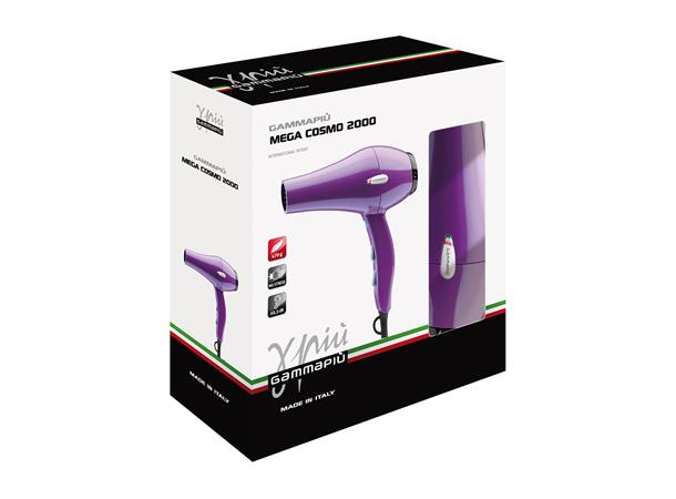 Føner Gamma Megacosmo 2200W Sort 