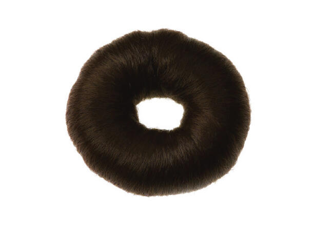 Hairbun Round Dark Brown