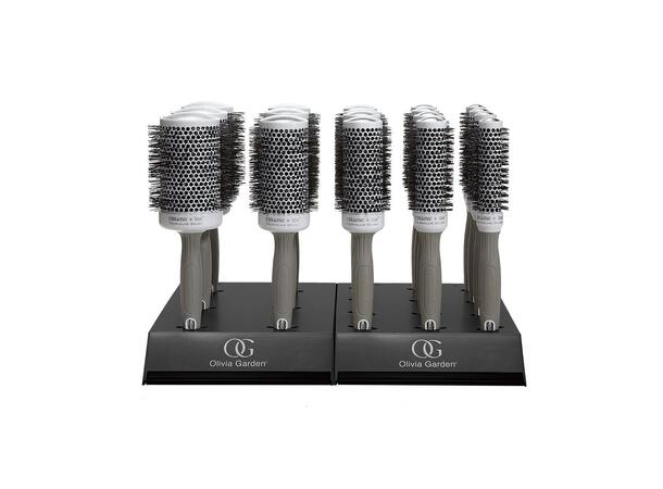 OG Børster Expert Blowout Shine Display m/18 Rundbørster 