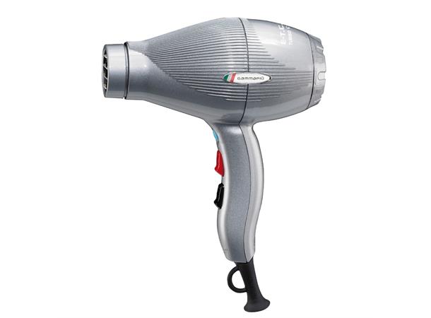 Føner Gamma E-T.C. Light 2100W Sølvgrå 