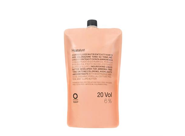 H 6% Hcatalyst 20vol vannstoff 900ml 