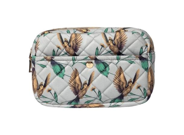 Fan Palm Beauty Bag Nat. Hummingbird 