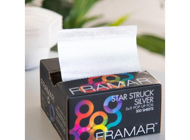 Framar Pop up Foil - Star Struck Alu Folie ark 15x30cm 