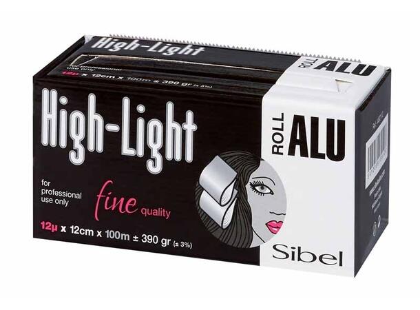 Alufolie High-Light 12my Tynn folie 100mx12cm 