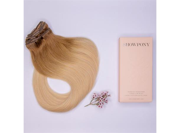 7 Deler Klips - 50cm - 11G PLATINUM BLONDE 