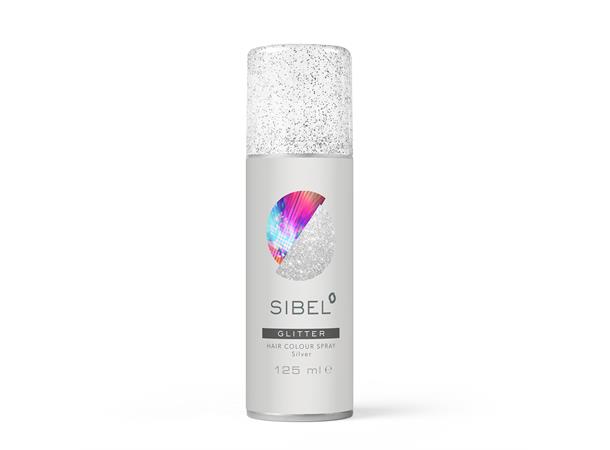 Fargespray Sibel Glitter Sølv 125ml 