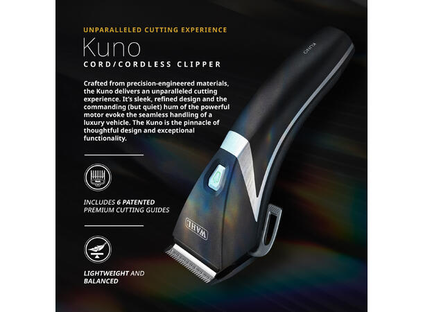 Klippemaskin Wahl Kuno black 