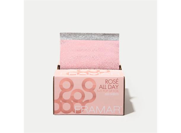 Framar Pop up Foil - Rose Alu Folie ark 500stk 15x30cm