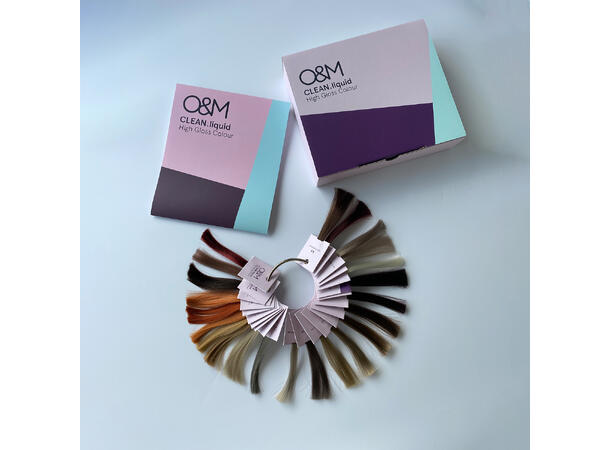 OC Clean Liquid Fargekart - Komplett med alle farger 