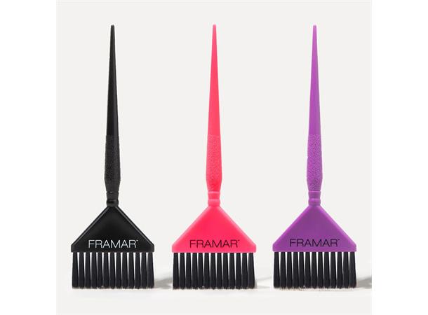 Fargepensel Framar 3stk Big Daddy Brush Set 