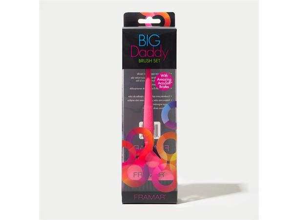 Fargepensel Framar 3stk Big Daddy Brush Set 