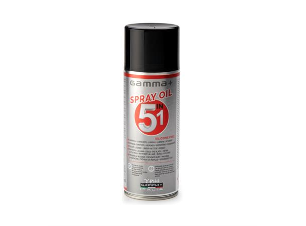 Rensespray Gamma+ Lubricant 5 in1 400 ml - Til sakser og klippemaskiner 