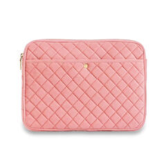 Fan Palm Laptop Sleeve Rose Velvet