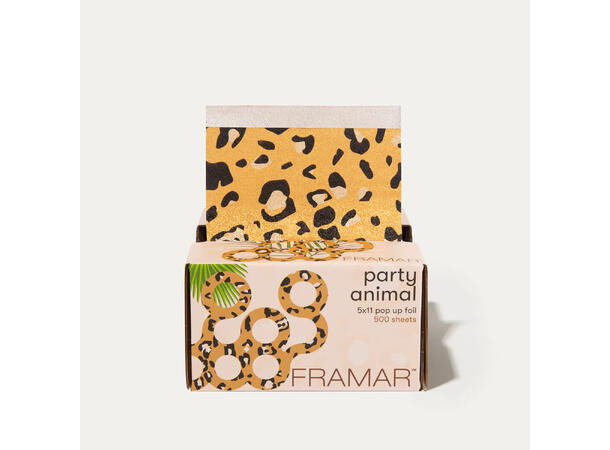 Framar Pop up Foil - Party Animal Alu Folie ark 500stk 15x30cm 