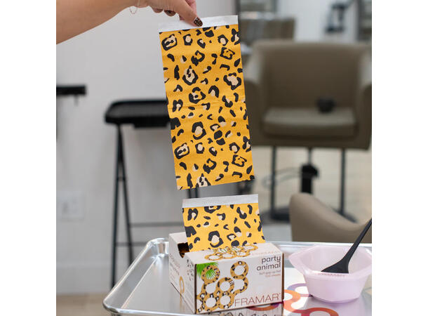 Framar Pop up Foil - Party Animal Alu Folie ark 500stk 15x30cm 