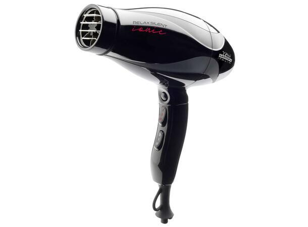 Føner Gamma Relax Silent Ionic Sort 1800-2100W 