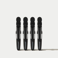 Klips Jaws Framar Sort 4stk Gator Grip Clips Black