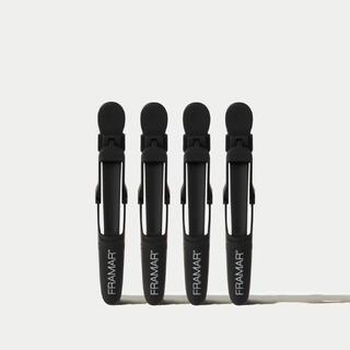 Klips Jaws Framar Sort 4stk Gator Grip Clips Black