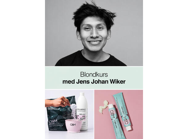 Blondekurs Look&Learn med Jens J. Wiker 15.november 2026 - Trondheim 