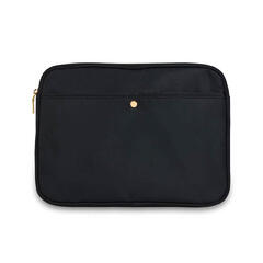 Fan Palm Laptop Sleeve Black Nylon