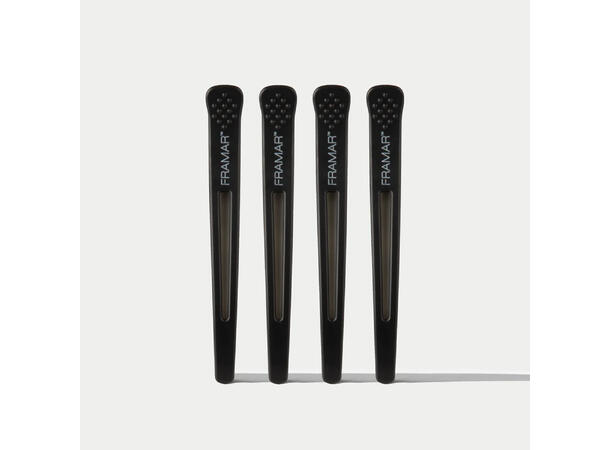 Framar Delingsklips Sort 4stk Super Sectioner Black 