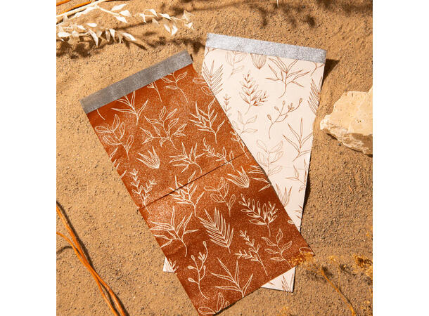 Framar Pop up Foil - Naturals Terra Alu Folie ark 500stk 15x30cm 