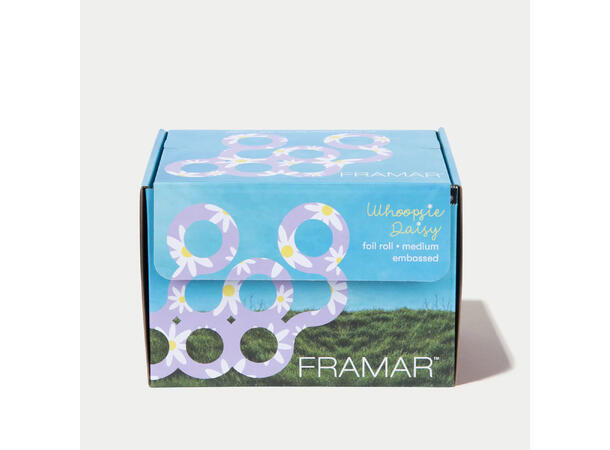 Alufolie Framar Tekstur 100m Rull Whoopsie Daisy 
