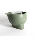 Deep Tint Bowl With Teeth - Forest