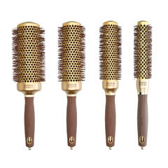 Rundbørste Olivia Garden Expert Blowout Speed Gold & Brown