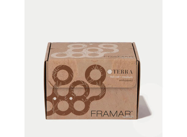 Alufolie Framar Tekstur 100m Rull Naturals Terra 