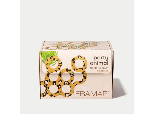 Alufolie Framar Tekstur 100m Rull Party Animal 