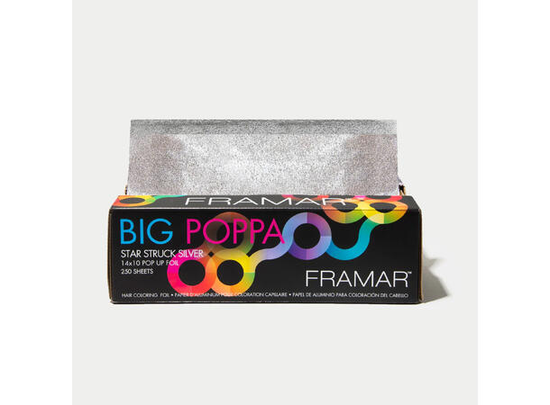 Framar Pop up Foil - Big Poppa Alu Folie ark 25x35cm 250ark 