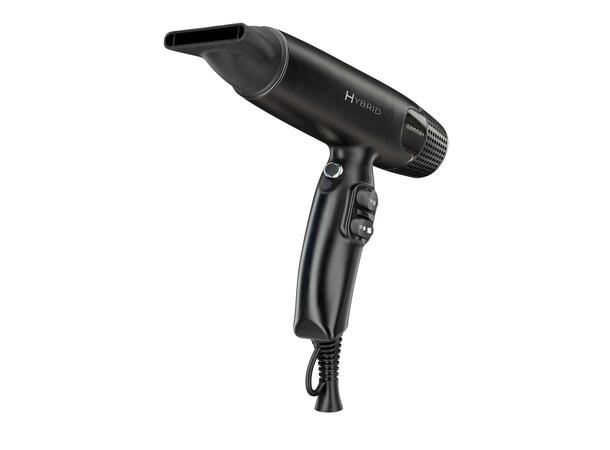 Føner Gamma Hybrid Matte Sort 