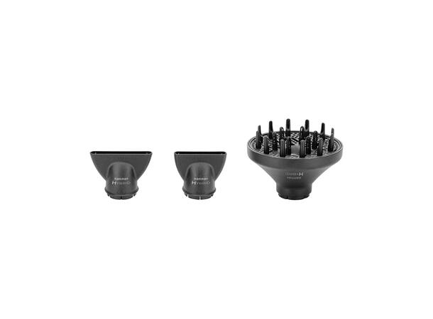 Føner Gamma Hybrid Matte Sort 