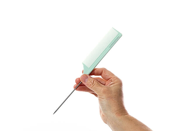 Tail Comb with Steel Tip - Jade 