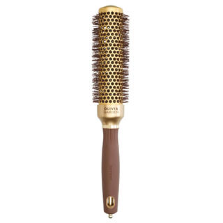 Rundb&#248;rste Olivia Garden &#216;35 Expert Blowout Speed Gold &amp; Brown