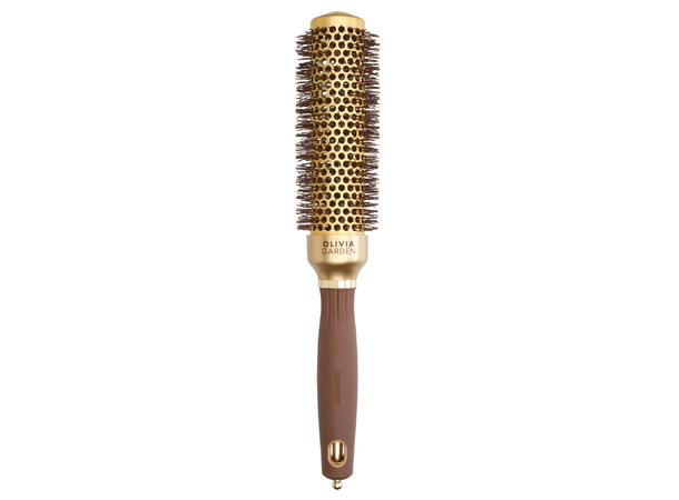 Rundbørste Olivia Garden Ø35 Expert Blowout Speed Gold & Brown