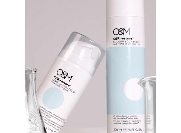 Vårkampanje O&M Restore.Color Milk og Leave-In Treatment 