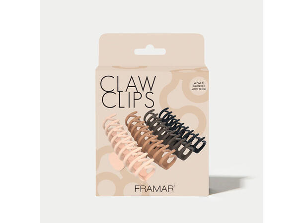 Framar Claw Clips - Neutral 