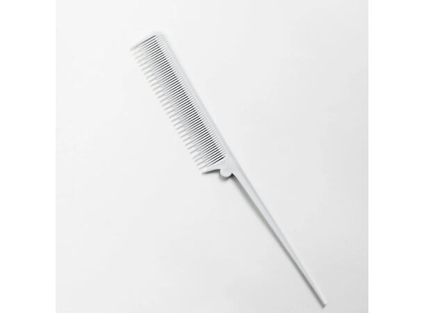 Plastic Tail Comb - Ivory 