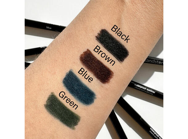 Sandstone Waterproof Matt  Eyeliner Black