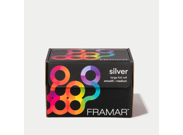 Alufolie Framar 500m Rull Star Struck Silver 12,7cm x 500 meter 