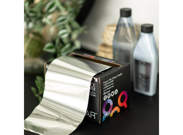 Alufolie Framar 500m Rull Star Struck Silver 12,7cm x 500 meter 