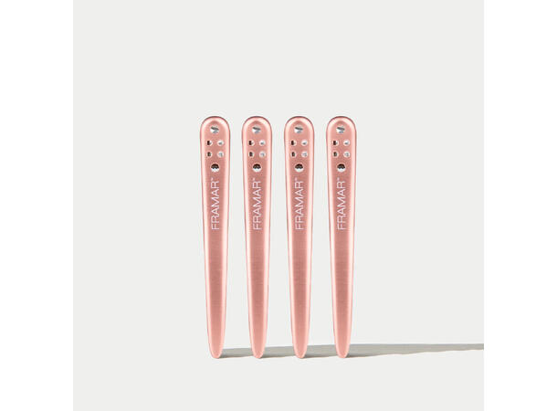 Framar Delingsklips Big Bite Rose 4stk 