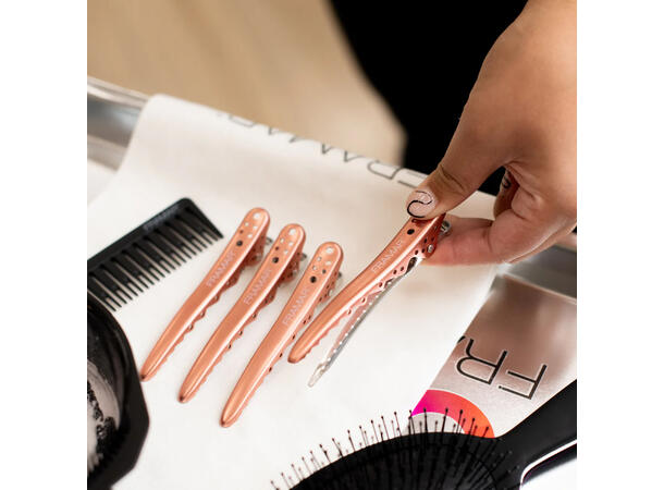 Framar Delingsklips Big Bite Rose 4stk 